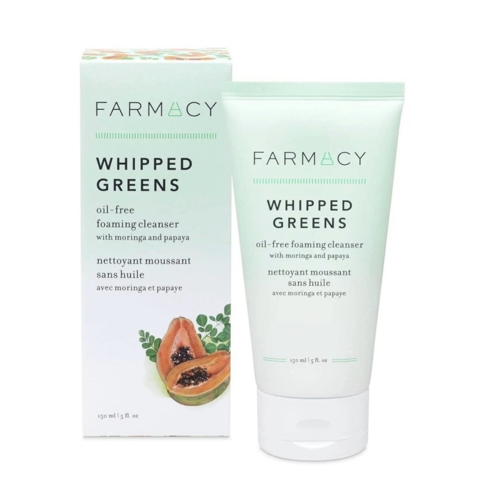 🦋 $18 Farmacy Whipped Greens Oil-Free Foaming Cleanser 3.4 fl oz